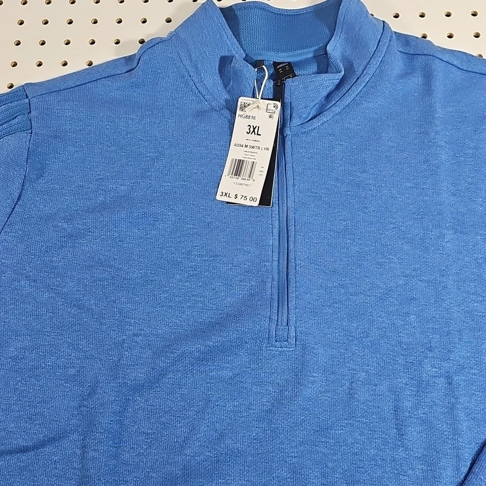 NWT Adidas Pullover 1/4 Zip Sz 3x